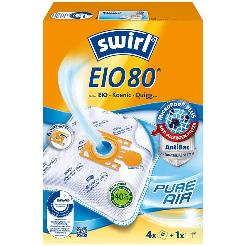 SWIRL EIO80/4 MP Plus D.s. filtrai