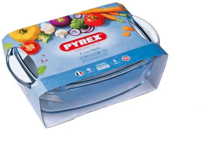 Pyrex „Essentials“ dubuo, 6,5 litro, skaidrus stiklas
