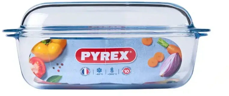 Pyrex „Essentials“ dubuo, 6,5 litro, skaidrus stiklas
