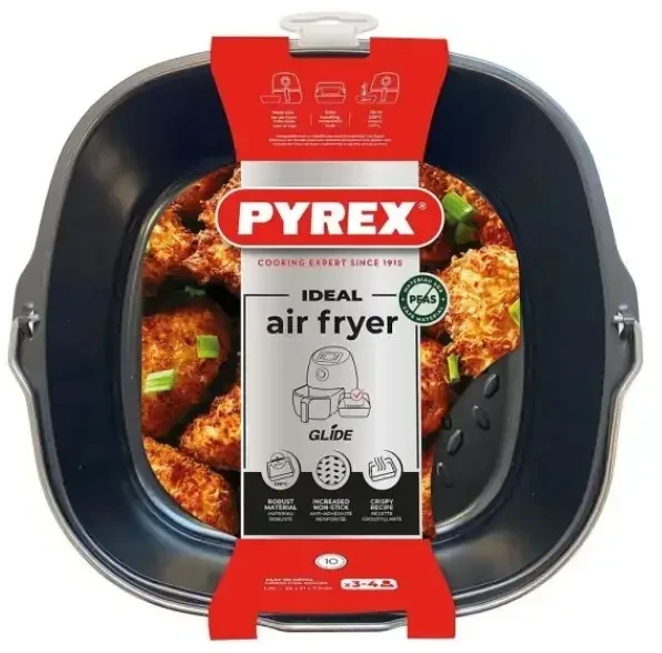 Pyrex metalinis kepimo indas gruzdintuvei 22x21x7,5 cm