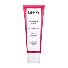 Q+A Hyaluronic Acid Hydrating Valiklis Drėkinamasis veido prausiklis, 125 ml