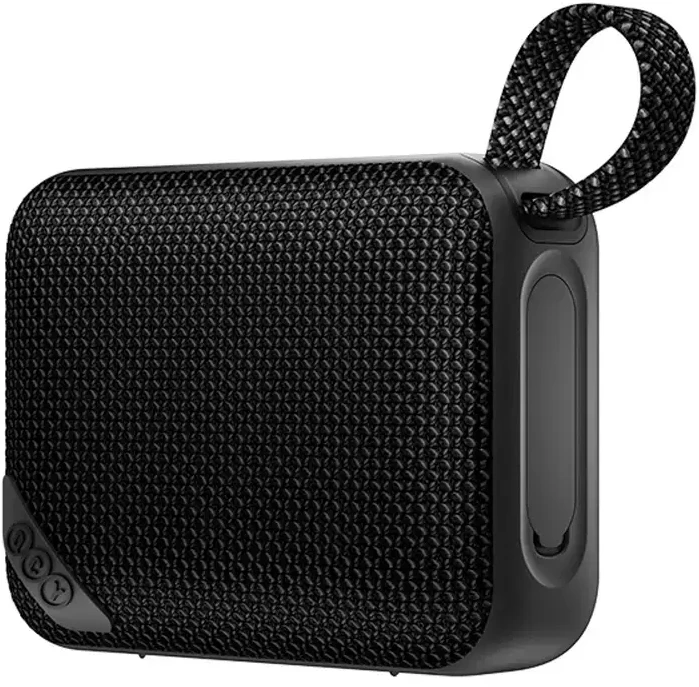 Ausinės QCY SP2 IP67 „Bluetooth“ garsiakalbis su RGB foniniu apšvietimu ir stereo režimu - Juodas