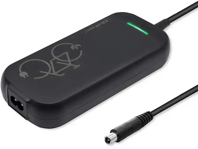 Qoltec 50334 Greitasis įkroviklis elektriniam dviračiui, elektriniam paspirtukui XIAOMI 36V | 42V | 2A | 8.0*8.0mm | atsparus vandeniui + maitinimo kabelis