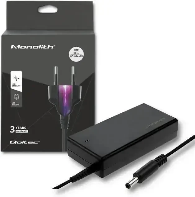 QOLTEC 50088 Nešiojamas kompiuteris kintamosios srovės adapteris Qoltec Sony 90W 19.5 V 4.7 A 6.0x4.4+pin