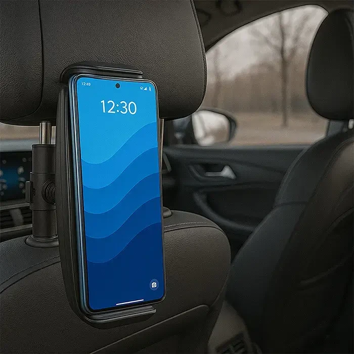 QOLTEC 51223 Automobilinis laikiklis planšetiniam kompiuteriui 7-15 colių priekinio stiklo laikiklis