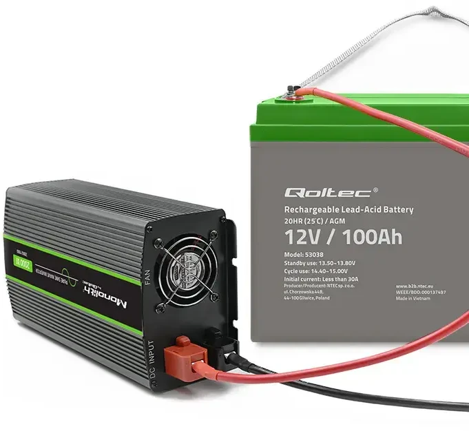 QOLTEC 53038 Qoltec Baterija AGM 12V 100Ah max.30A