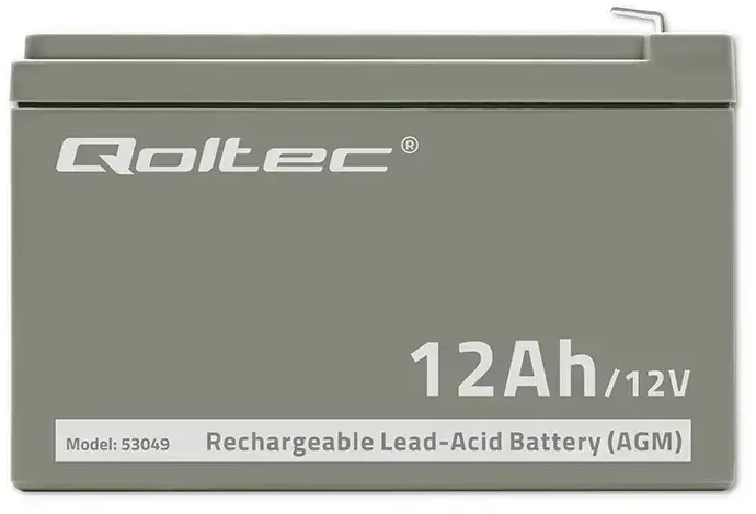 QOLTEC AGM baterija 12V 12Ah
