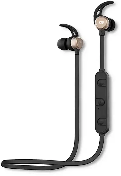 QOLTEC 50842 BT 5.0 JL sports belaidės ausinės magnetic microphone Juodas