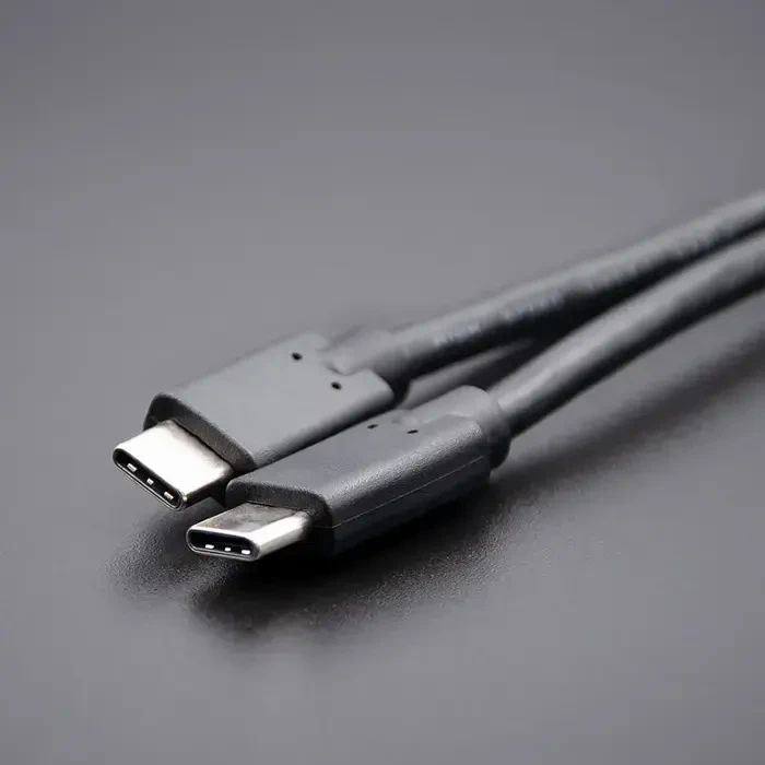 QOLTEC 52351 USB 3.1 tipo C kištukinis kabelis USB 3.1 tipo C kištukas 2m Juodas