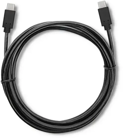 QOLTEC 52351 USB 3.1 tipo C kištukinis kabelis USB 3.1 tipo C kištukas 2m Juodas