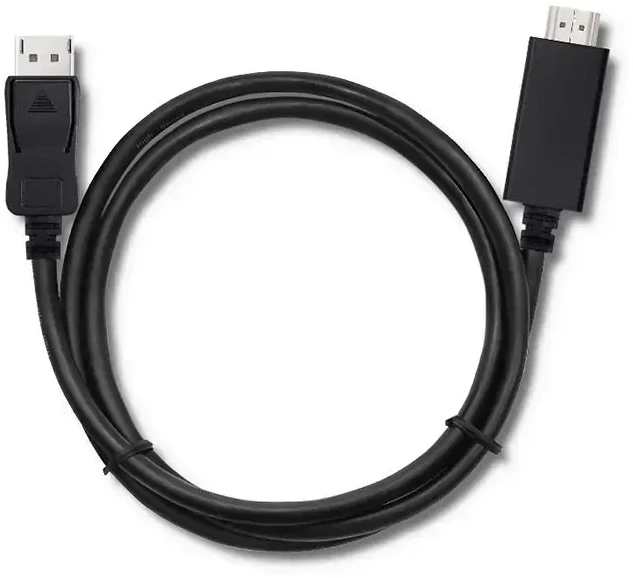 Qoltec DisplayPort v1.2 HDMI 1m, laidas