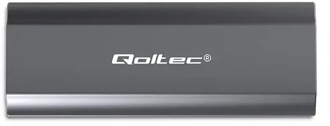 Qoltec 52271 Korpusas NV2271, skirtas M.2 SSD diskui | SATA | NVMe | USB-C | 2TB