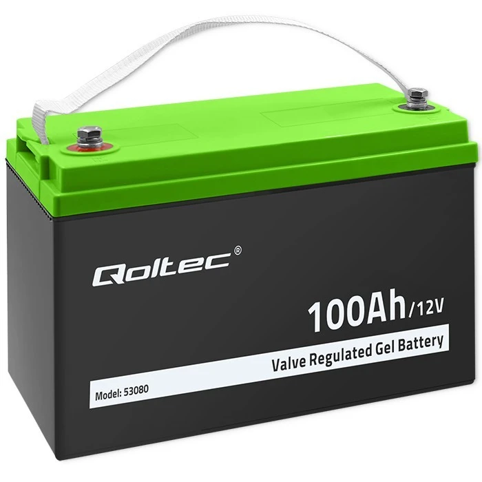 QOLTEC 53080 Gel Baterija 12V 100Ah