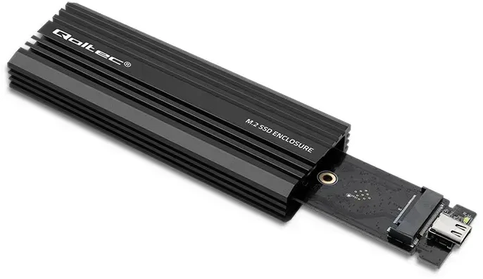 Išorinio kietojo disko dėklas Qoltec 52270