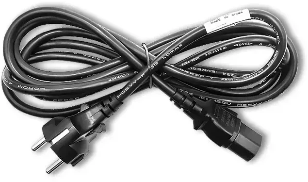 QOLTEC 50369 Maitinimo kabelis SCHUKO/C13 2,5m