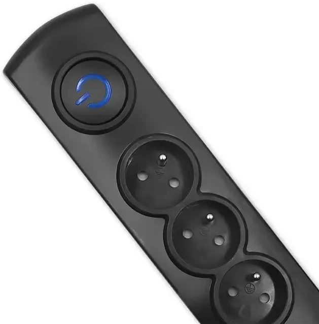 QOLTEC 50112 Surge Protector 6 maitinimo lizdas 3,0m