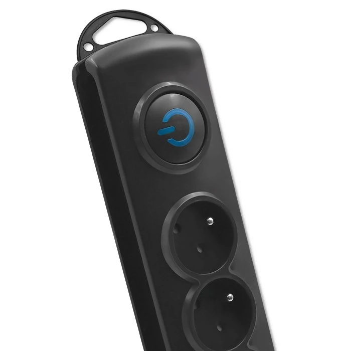 QOLTEC 50114 Viršįtampių apsauga 8 maitinimo lizdas 3,0m