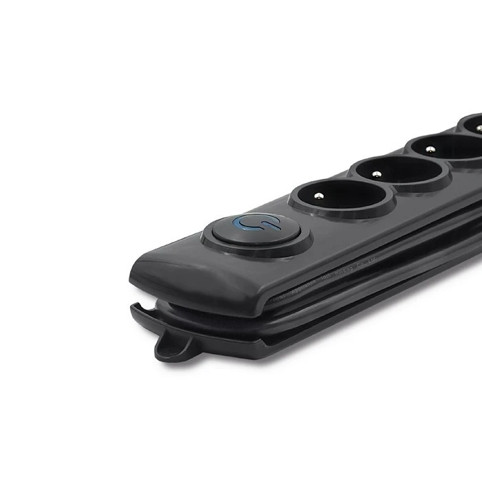 QOLTEC 50114 Viršįtampių apsauga 8 maitinimo lizdas 3,0m