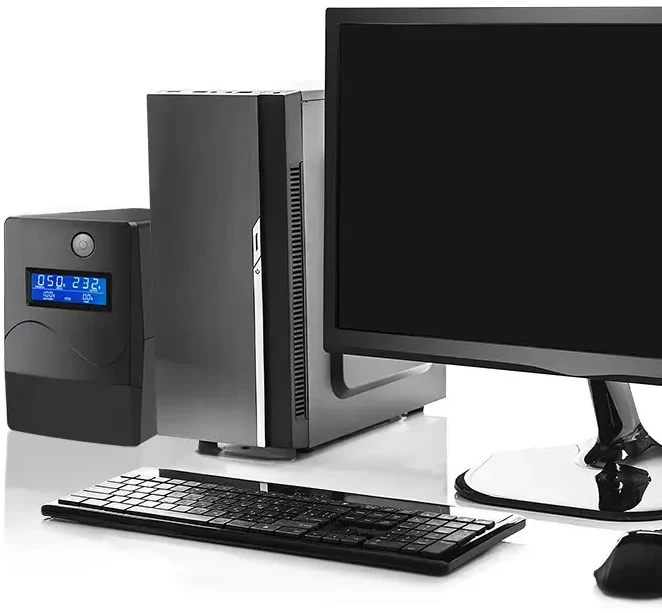 QOLTEC 53980 UPS Monolith 1000VA 600W LCD USB RJ45