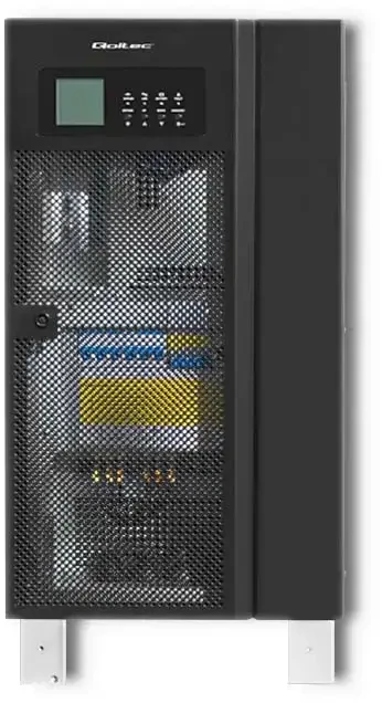Qoltec 53948 Nepertraukiamo maitinimo šaltinis UPS 3 fazių | 10KVA | 8kW | LCD