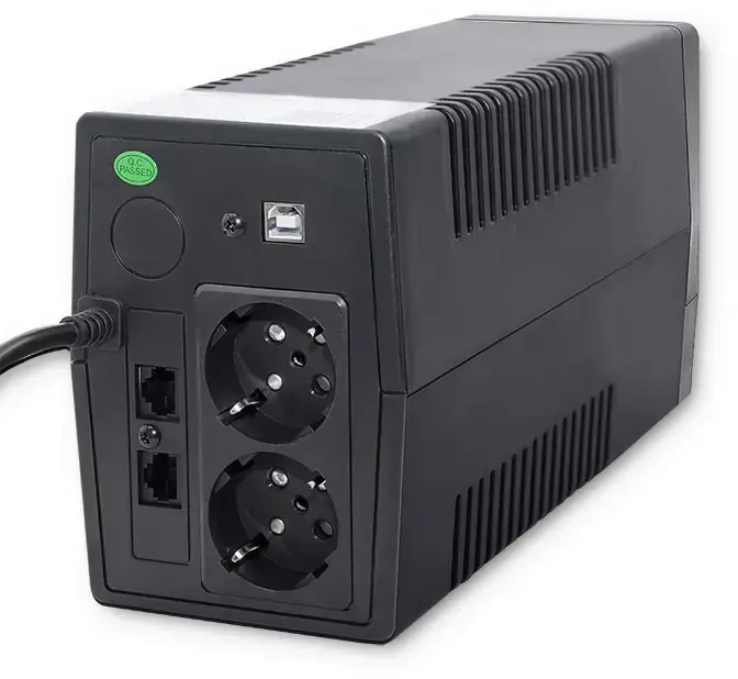 QOLTEC 53980 UPS Monolith 1000VA 600W LCD USB RJ45