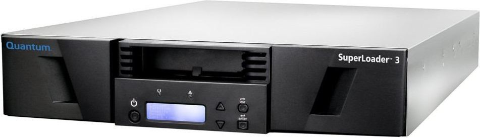 Quantum Quantum SuperLoader 3 saugojimo automatinis krautuvas ir biblioteka juostos kasetė 288 TB