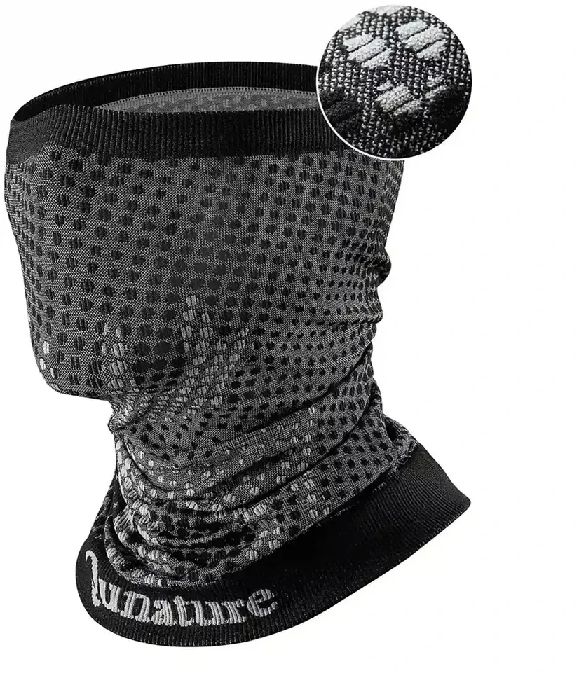 Qunature 11230014002 ski scarf, sports bandana, universal size - juodas
