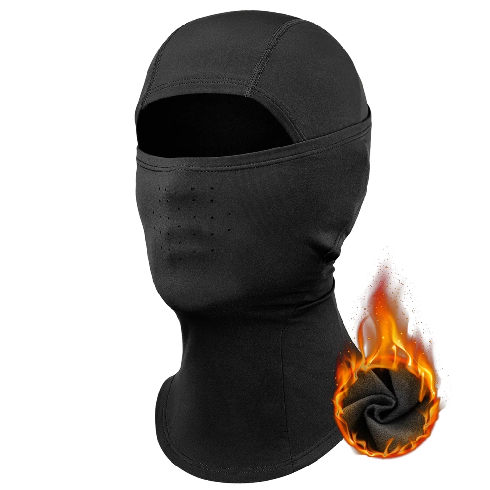 Qunature 13230023011 slidinėjimo balaklava dviračių motociklų balaklava dydis L – juoda