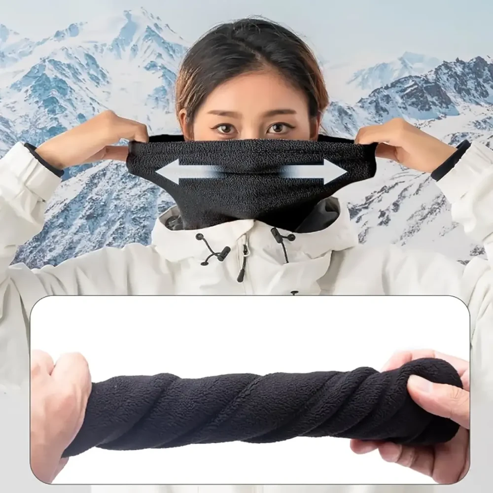 Qunature Oli Ski Neck Warmer Size M – juodos spalvos