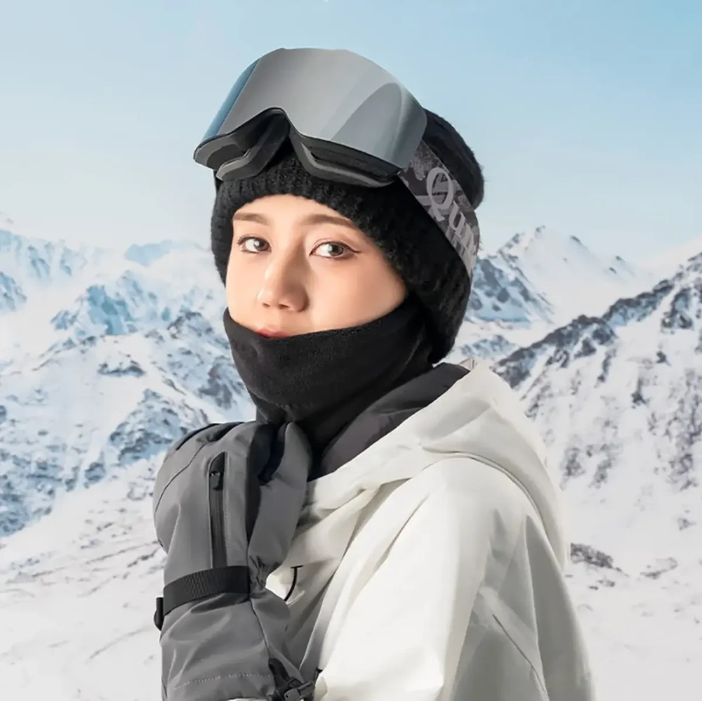 Qunature Oli Ski Neck Warmer Size M – juodos spalvos