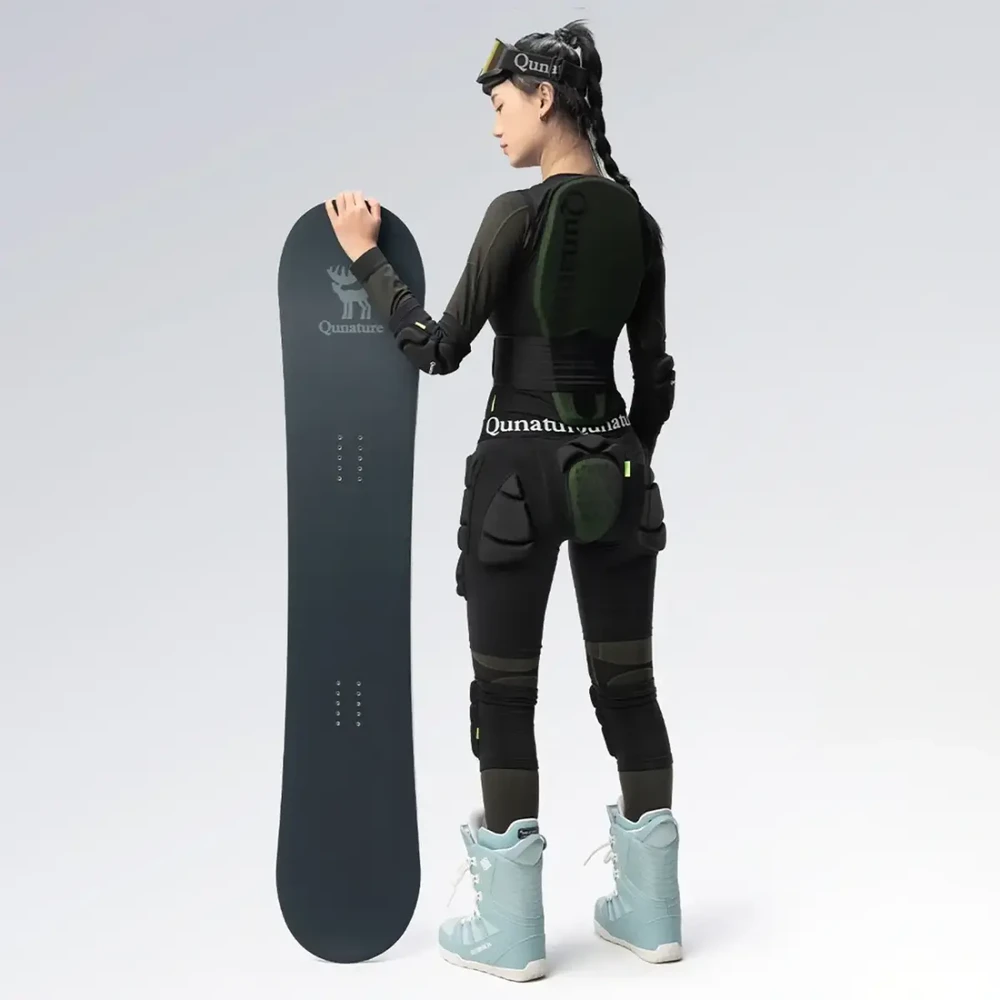 Qunature Ski Hip Protectors - Advanced L Skis, Snowboard, Skates - Juodas