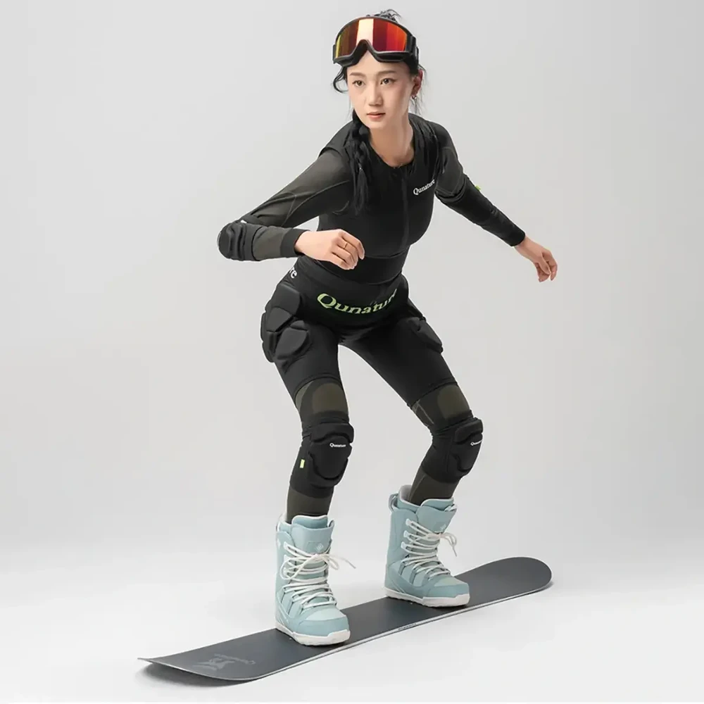 Qunature Ski Hip Protectors - Advanced L Skis, Snowboard, Skates - Juodas