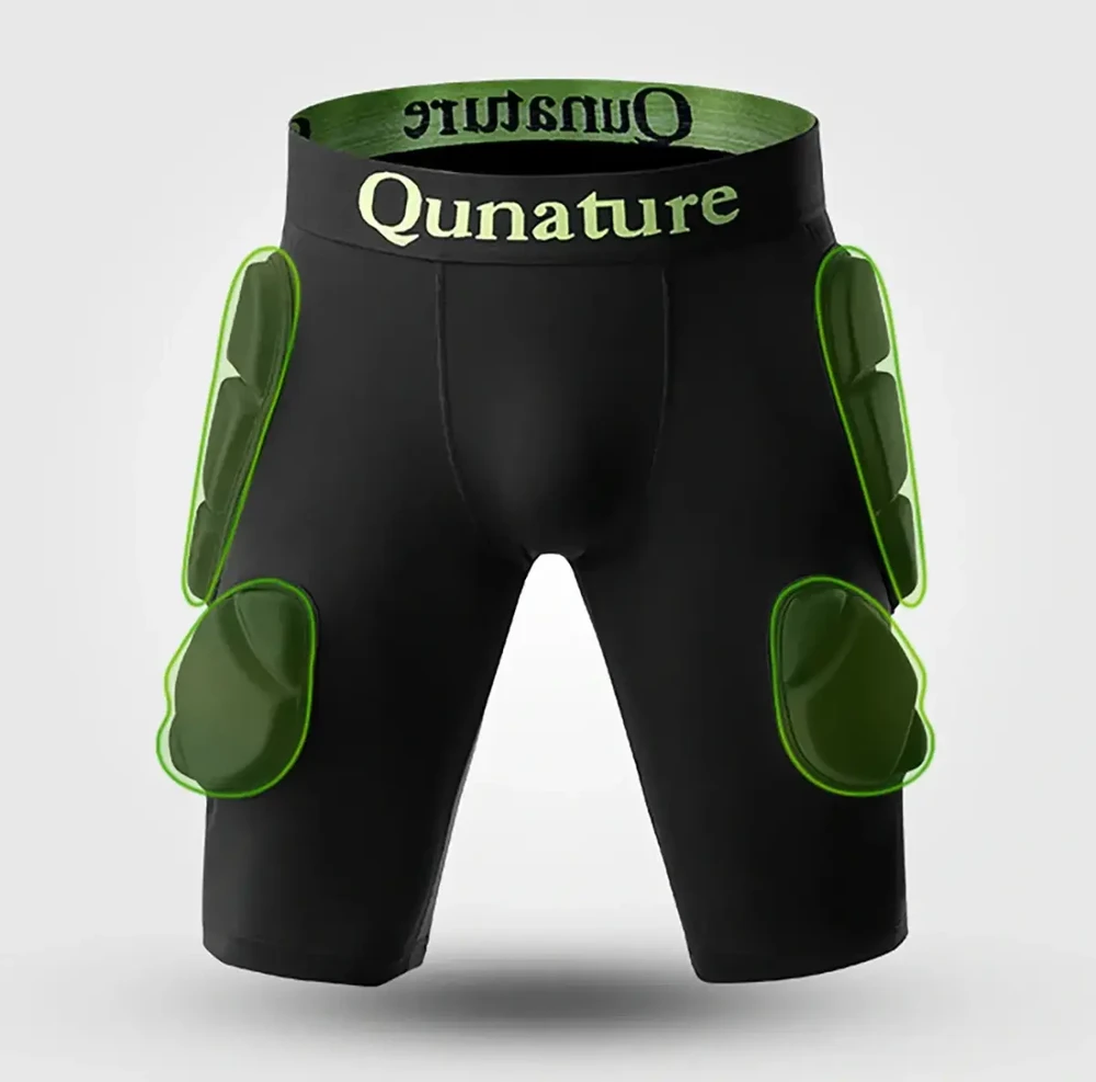 Qunature Ski Hip Protectors - Advanced L Skis, Snowboard, Skates - Juodas