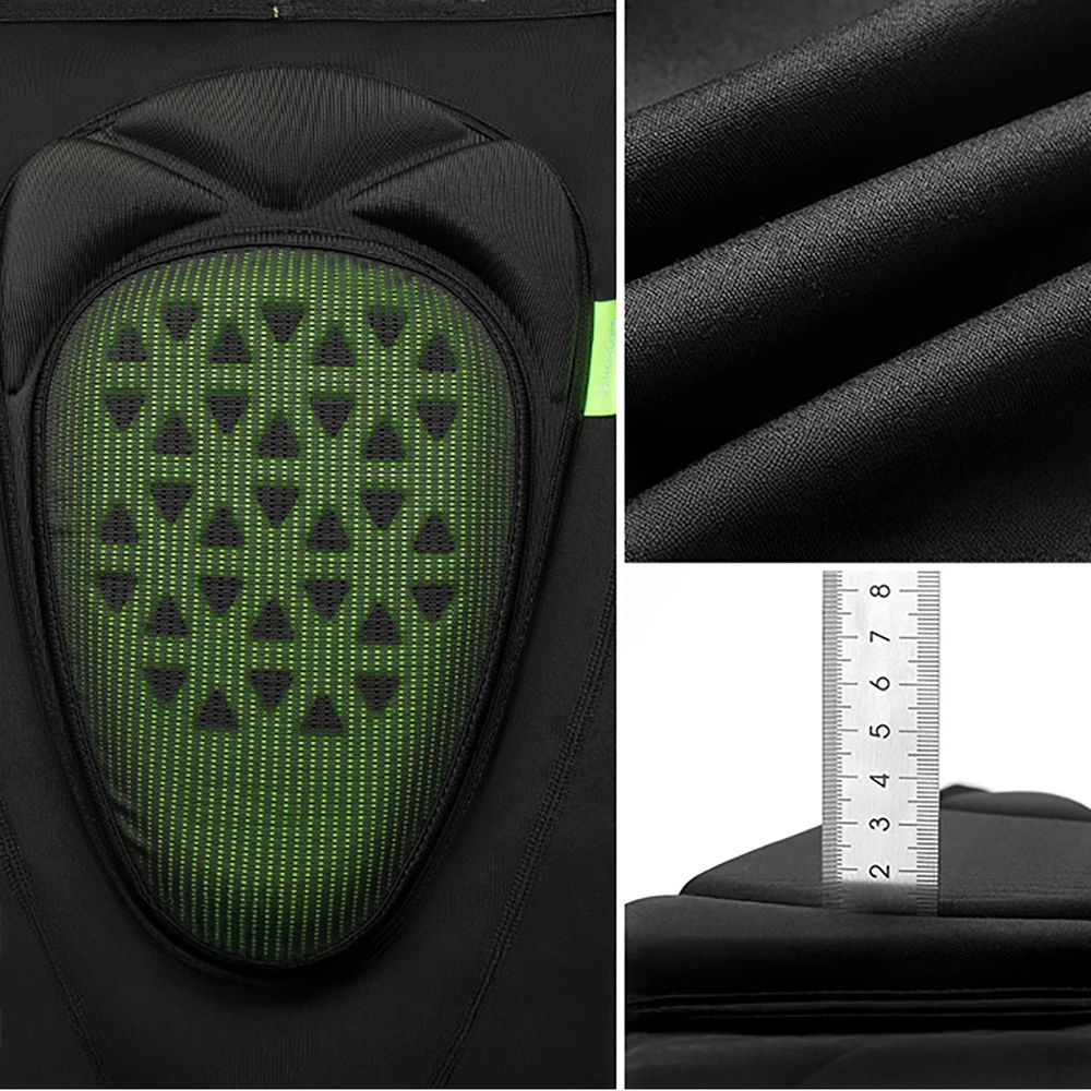 Qunature Ski Hip Protectors - Advanced XL Skis Snowboard Skates - Juodas