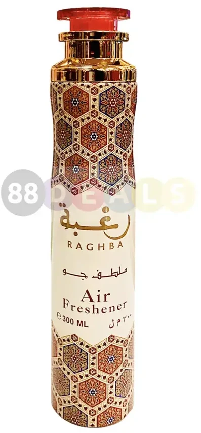 Lattafa Raghba Air Freshener purškiamas namų gaiviklis, 300 ml