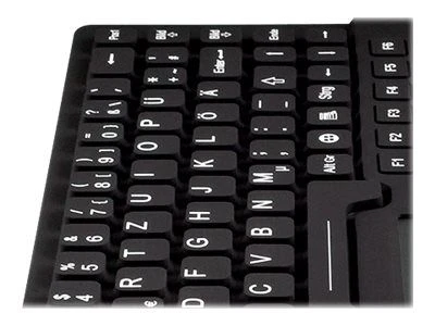 Klaviatūra KeySonic KSK-5031IN (UK) IP68 Silikon W-dicht retail