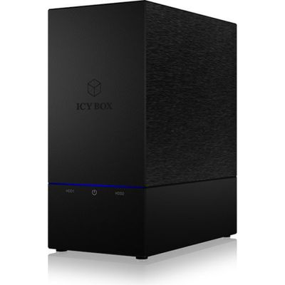 ICYBOX IB-RD3621U3 Icy Box išorinė RAID sistema, skirta 2x 3.5 SATA I/II/III SSD/HDD