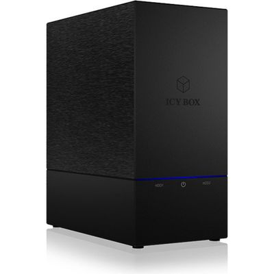 ICYBOX IB-RD3621U3 Icy Box išorinė RAID sistema, skirta 2x 3.5 SATA I/II/III SSD/HDD