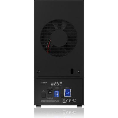ICYBOX IB-RD3621U3 Icy Box išorinė RAID sistema, skirta 2x 3.5 SATA I/II/III SSD/HDD