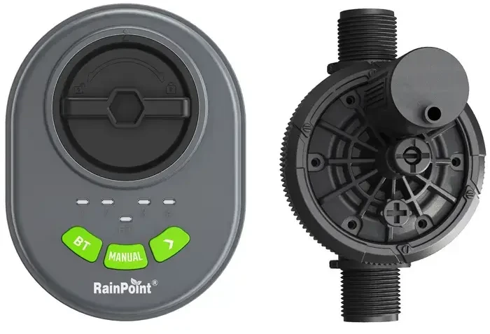 „RainPoint“ 4 zonų laistymo sistemos valdiklis su programėle ir „Bluetooth“ ryšiu