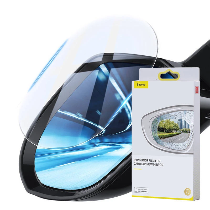 Plėvelė nuo lietaus automobilio veidrodžiui Baseus 2vnt