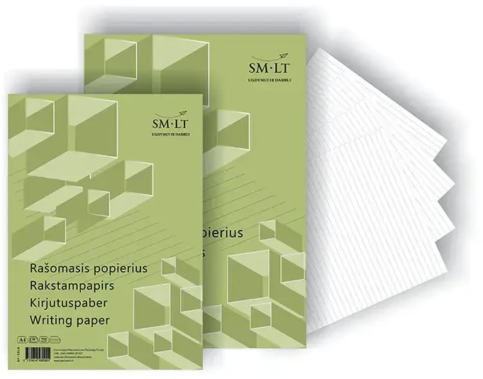 Rašomasis popierius SMLT, A3, linija (100)