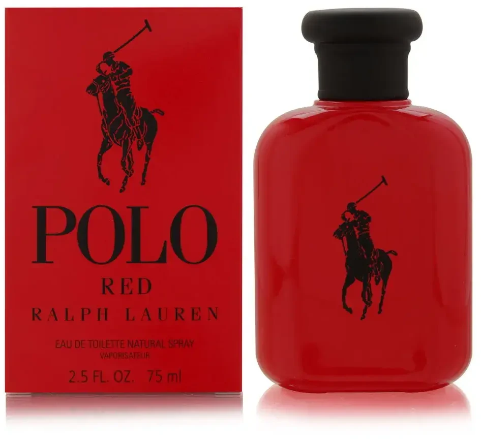 Ralph Lauren Polo Raudona EDT tualetinis vanduo vyrams, 75 ml