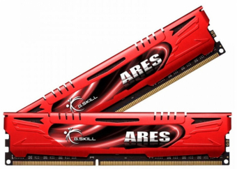 RAM G.Skill Ares, DDR3, 16 GB, 1600MHz, CL9 (F3-1600C9D- 16GG)