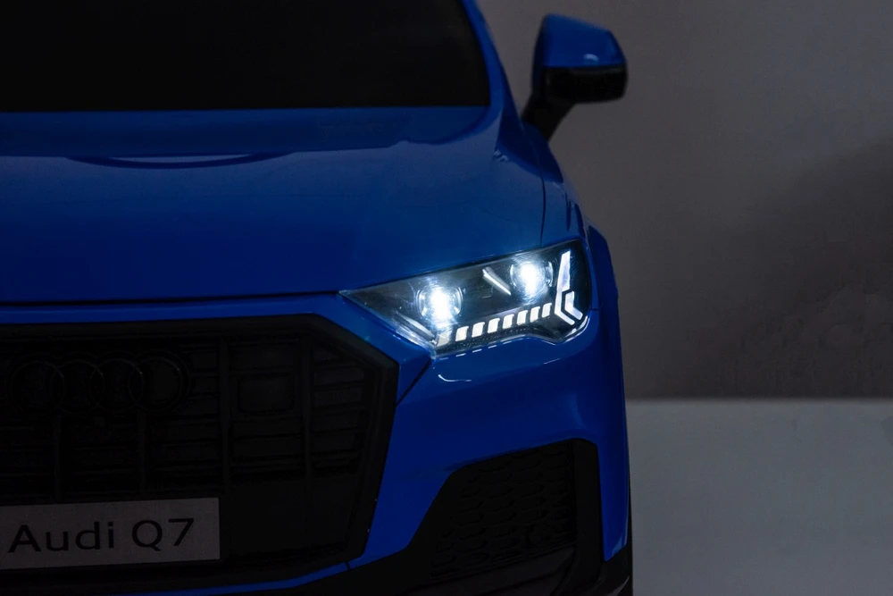 Ramiz Elektromobilis Audi Q7 NEW LIFT, Mėlyna