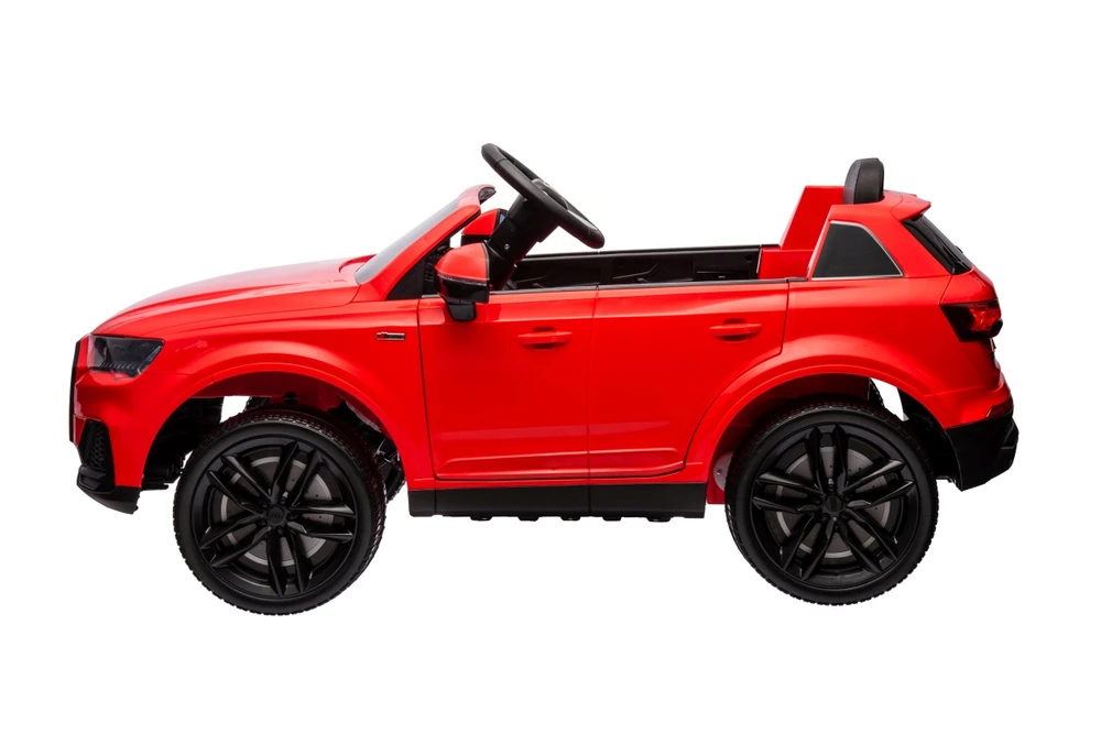 Ramiz Elektromobilis Audi Q7 NEW LIFT, Raudona