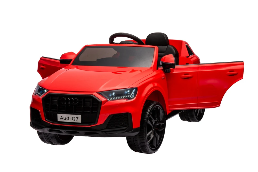 Ramiz Elektromobilis Audi Q7 NEW LIFT, Raudona
