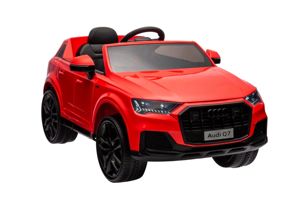 Ramiz Elektromobilis Audi Q7 NEW LIFT, Raudona