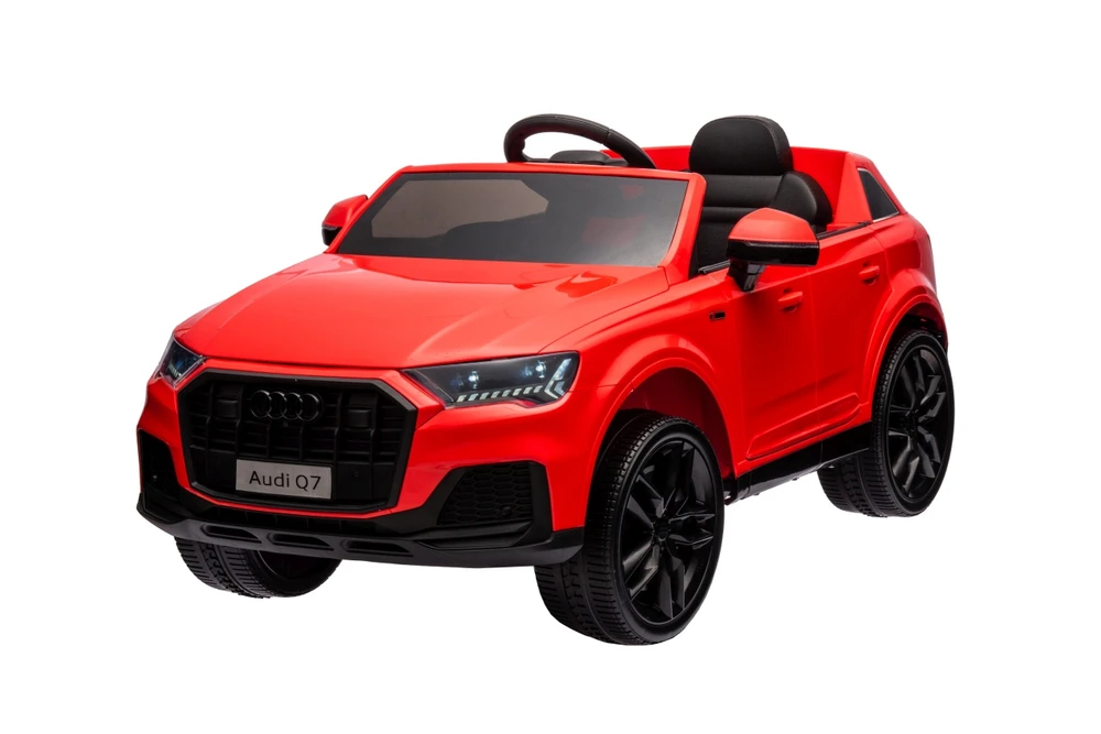 Ramiz Elektromobilis Audi Q7 NEW LIFT, Raudona