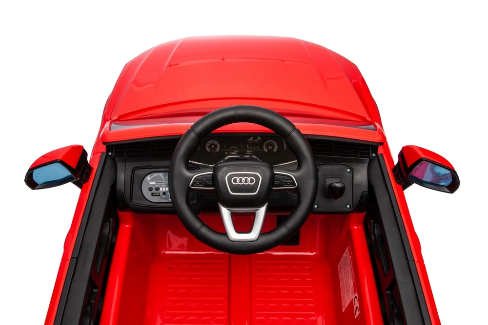 Ramiz Elektromobilis Audi Q7 NEW LIFT, Raudona